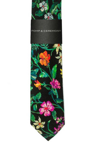 Liberty Print Tie | Wool Floral Tie
