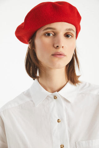 Maple Beret | Red