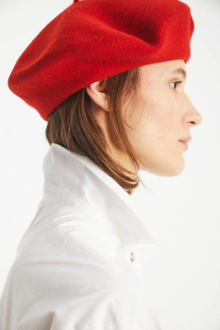 Maple Beret | Red