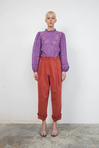 Saja Pants | Rust