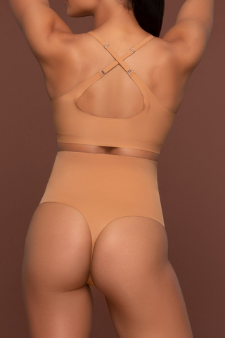 ByeBra Invisible High Waist Thong is a very light-weight and ultra-soft panty.