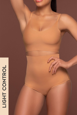 ByeBra Invisible High Waist Thong is a very light-weight and ultra-soft panty.