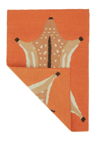 Our flat weave rugs offer a lightweight and slightly more casual update to our trademark hand tufted rugs. Their texture is pleasantly scratchy (think vintage wool sweaters or your sweetheart’s stubble). Make any room look wildly cool with Cold Picnic's new Fawn Rug. 