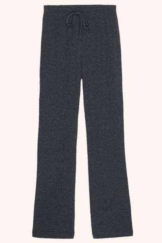The Sweater Wide Leg Pant is officially our new favourite lounge outfit. In a super soft sweatshirt material made from a polyblend, the pants features an elastic waistband and drawstring closure. Pair with the bralettes or bra tops, designed by Donni. 