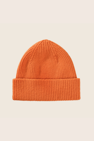 Introducing the best beanie ever made. Made from lambswool and Caregora in rich wine. This product features a Caregora certificate. The Caregora TM criteria of keeping and caring is founded on all these carefully judged guidelines, as to assure the quality of these valuable fibers and the highest standards of husbandry and animalcare. Sourced and manufactured in Scotland. Available in four fall hues. 