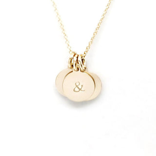 Perfect as a thoughtful and customizable gift is our 14k gold fill chain necklace. This chain is the cutest way to wear something personal! Layer is up with our 14k initial charms. Designed by Muizee. 