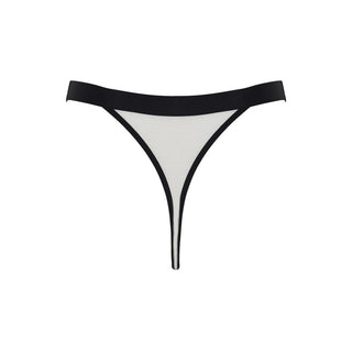 One of your most comfortable women's intimates collections from OW Intimates. This super soft comfortable thong features a high waisted and high leg opening for that 80's inspired look. Made from a soft modal and soft cotton jersey material. 