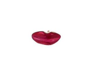 The most lovely hand-painted bronze kiss stud earring designed by Susan Alexandra. Mix and match this kiss stud with our rainbow stud, eye stud, or watermelon stud! Handmade in New York and sold individually. 